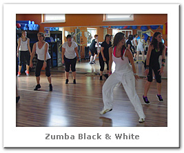 Zumba® Black & White Fitness Treff Studio Orscholz Mettlach